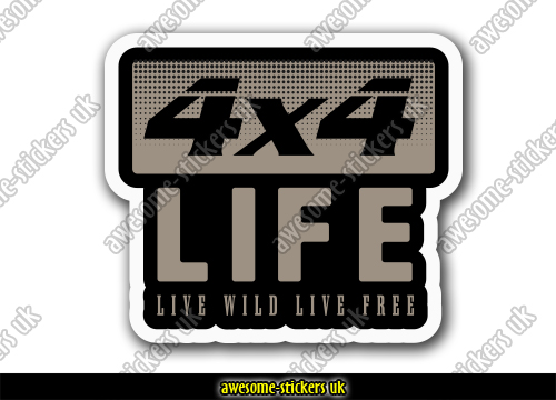 4x4 off-road stickers 039 - Awesome Stickers UK