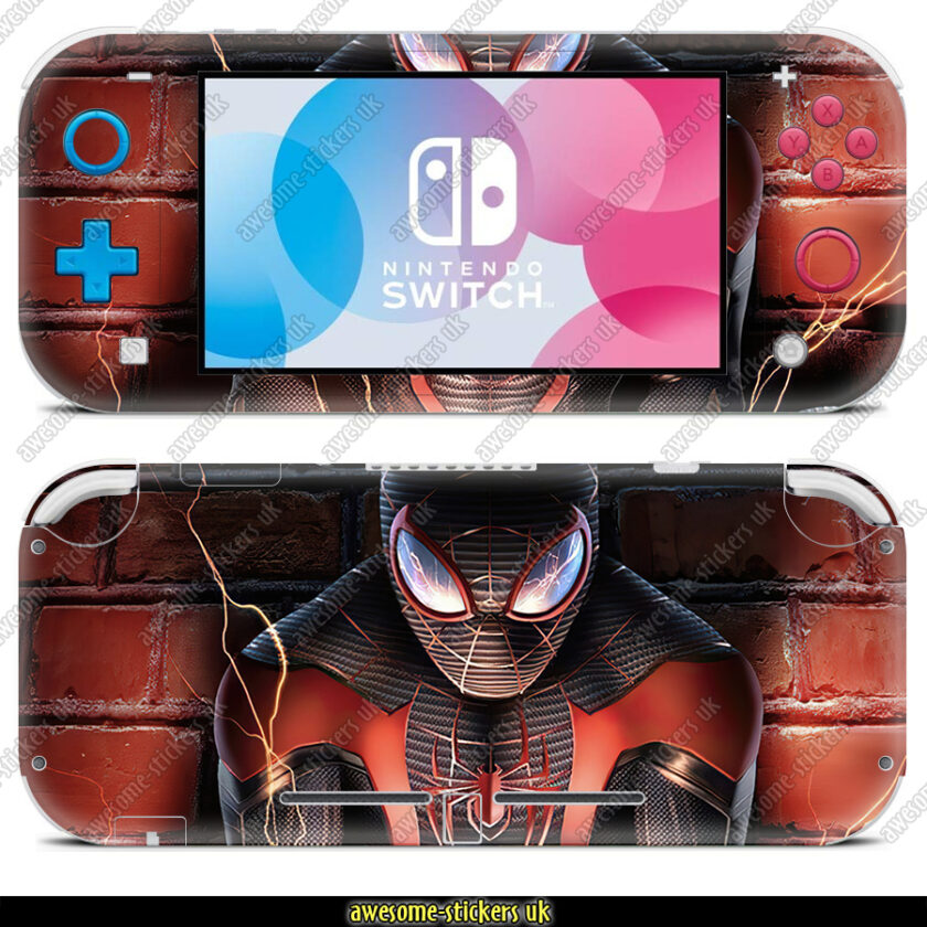 Nintendo Switch LITE skins 105 - SPIDERMAN - Awesome Stickers 