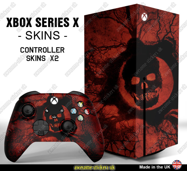 XBOX Series X skins - Awesome Stickers UK