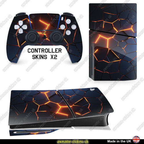 PS5 & Playstation 5 Slim skins -wraps - stickers