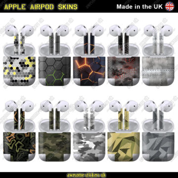 Apple Airpods skins (Gen 4)